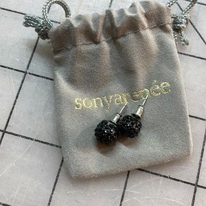 Sonya Renée disco ball studs